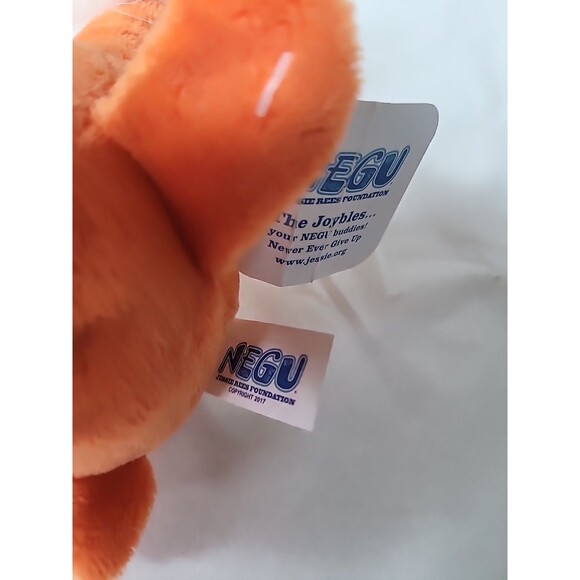 NEGU GRIF 7” ORANGE PLUSH Storyteller Philosopher Collector Pocket Lint - Picture 6 of 16